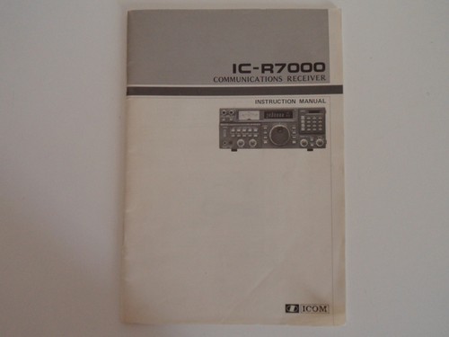 Icom r7000 receiver - r7000, (genuine