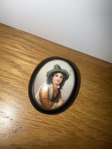 Victorian whitby jet portrait - whitby,