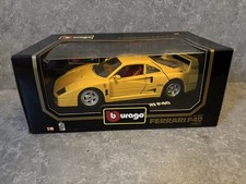 BURAGO Ferrari F40 in Yellow