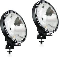 2x 12v / 24v 9" Round Fog