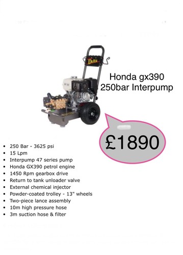 Honda gx390 petrol - petrol, pressure