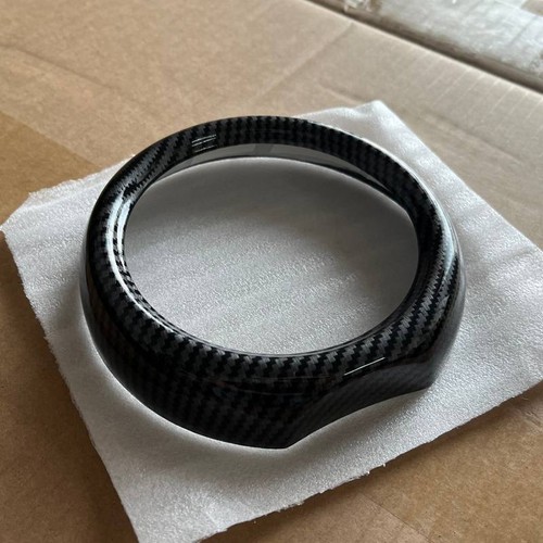 Carbon look tachometer ring - carbon,