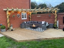 Wooden Gazebo And Pergola 