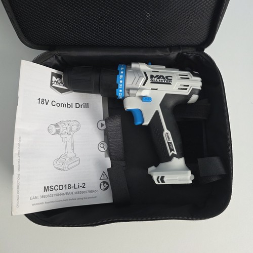Macallister 18v cordless - macallister,