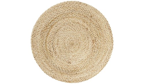 Braided round natural jute - braided,