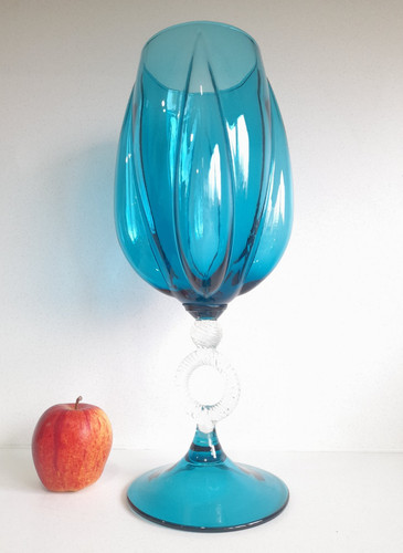 Large vintage 60s - , glass
