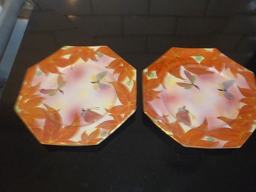 Pair britannia pottery co - pair,