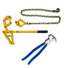 WIRE CHAIN STRAINER WITH