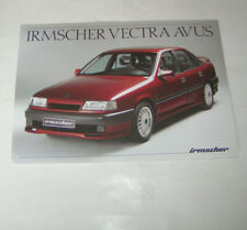 Prospekt / Broschüre Irmscher Vectra Avus