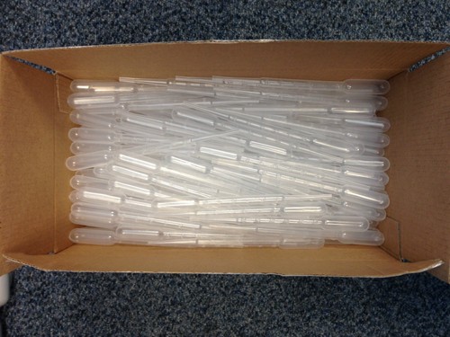 500 0ml pasteur pipettes - 3.0ml,