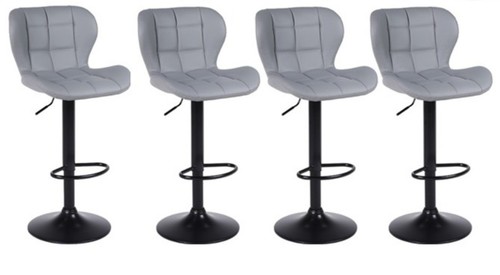 Bar stools acapulco grey - 4, x