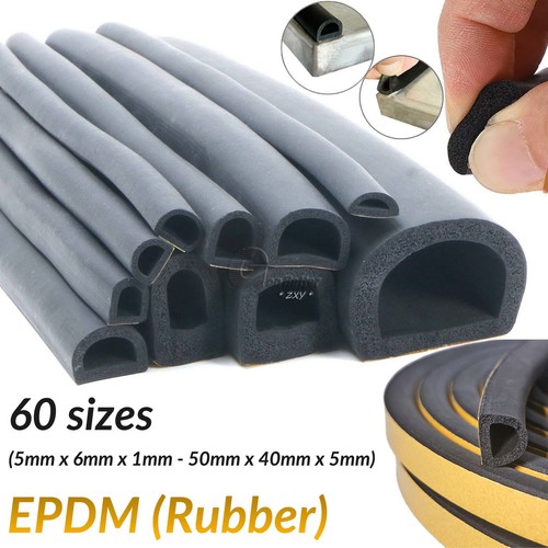 Epdm rubber seal profile - rubber, d