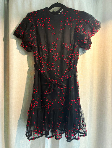 Coast black red floral - uk,