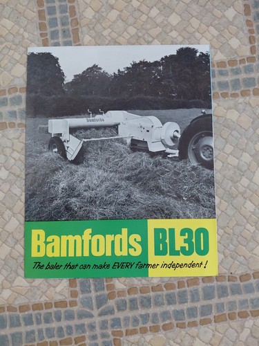 Bamfords bl30 baler vintage - baler,