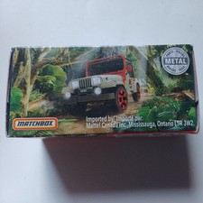 Matchbox Jurassic Park/World Dominion  '93 Jeep Wrangler 