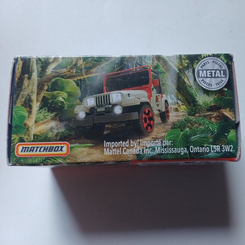 Matchbox jurassic park world - "matchbox",