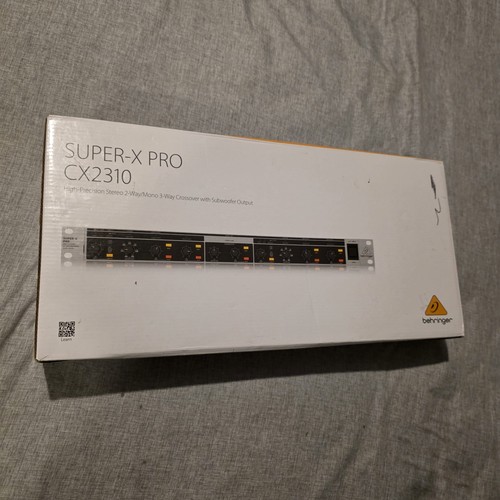 Has fault behringer super - has,
