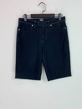 D&G Black Denim Casual Bermuda