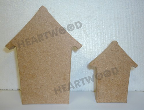 Beach hut pair mdf 18mm - pair, (18mm