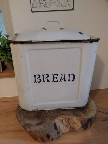 Vintage english enamel - english, bread