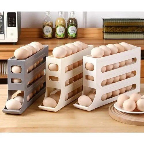 Auto rolling egg holder - auto,