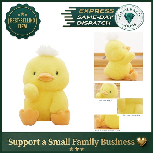 Charming yellow duck - plush,