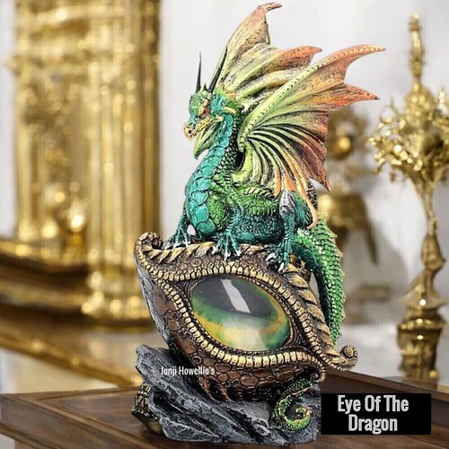 Eye the dragon - dragon, green