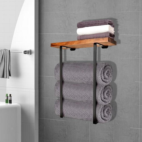 Towel rack organizer easy - rack,