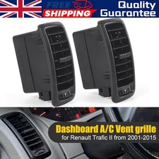 2X Air Vent Outlet Grille Trim for Vauxhall Vivaro Renault Trafic 7701054458