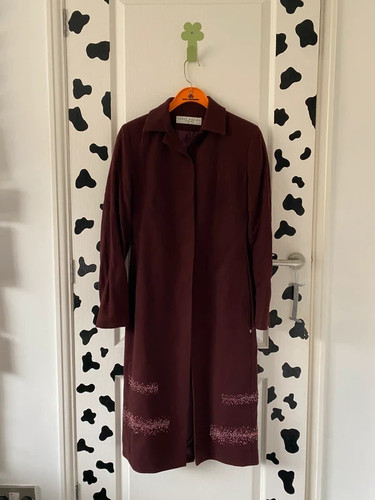 Karen millen burgundy long - millen,