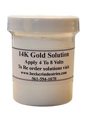 14K GOLD SOLUTION, For Gold