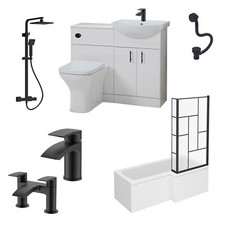 Bathroom Complete Matt Black