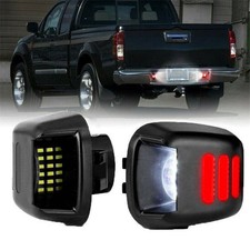 2PC LED Rear Bumper License
