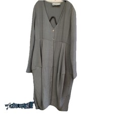 Privatsachen Size 2 Grey Coat Dress