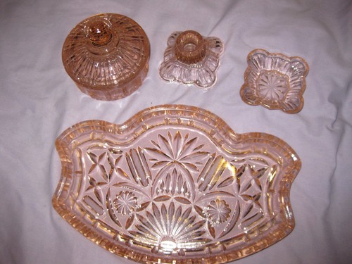 Vintage pink glass - vintage,