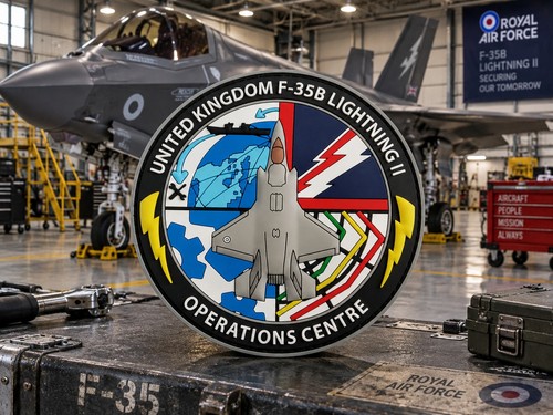 35b lightning 3d pvc - f-35b,