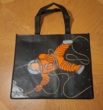 TINTIN HADDOCK ASTRONAUT MOON