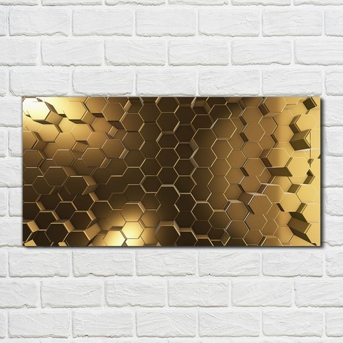 Glass print 100x50 abstract - print,
