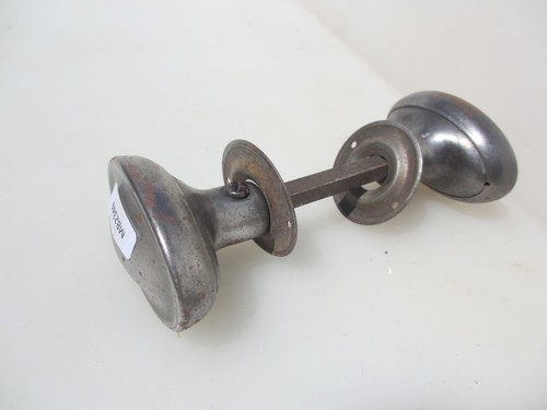 Antique iron door - iron, knobs
