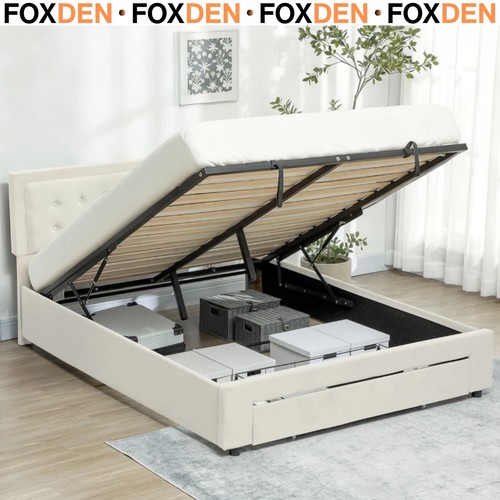 Double ottoman bed frame - bed, with
