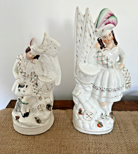 Antique staffordshire - x,