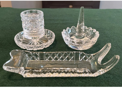 Glass crystal dressing - ,