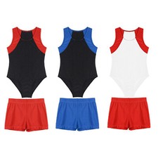 UK Boys Athletic Leotard Tops