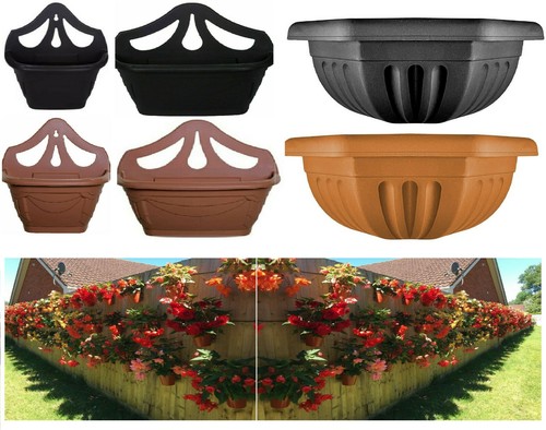 Wall mounted plastic plant - wall,