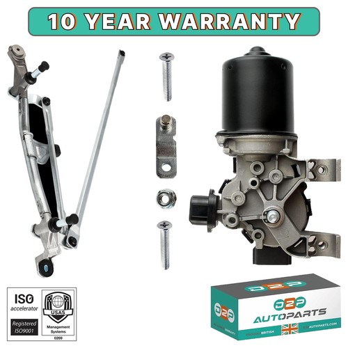 Front windscreen wiper motor - front,