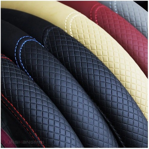 Leather car steering wheel - leather,