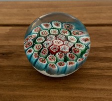 Vintage Millefiori Paperweight
