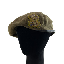 British Army Beret Khaki Wool