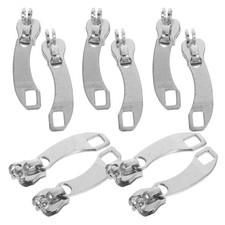 10 Pcs Zipper Replacement Pull Slider Kit Pulls for Jackets Coat