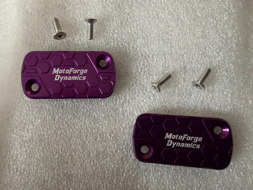 Purple front rear brake - &,